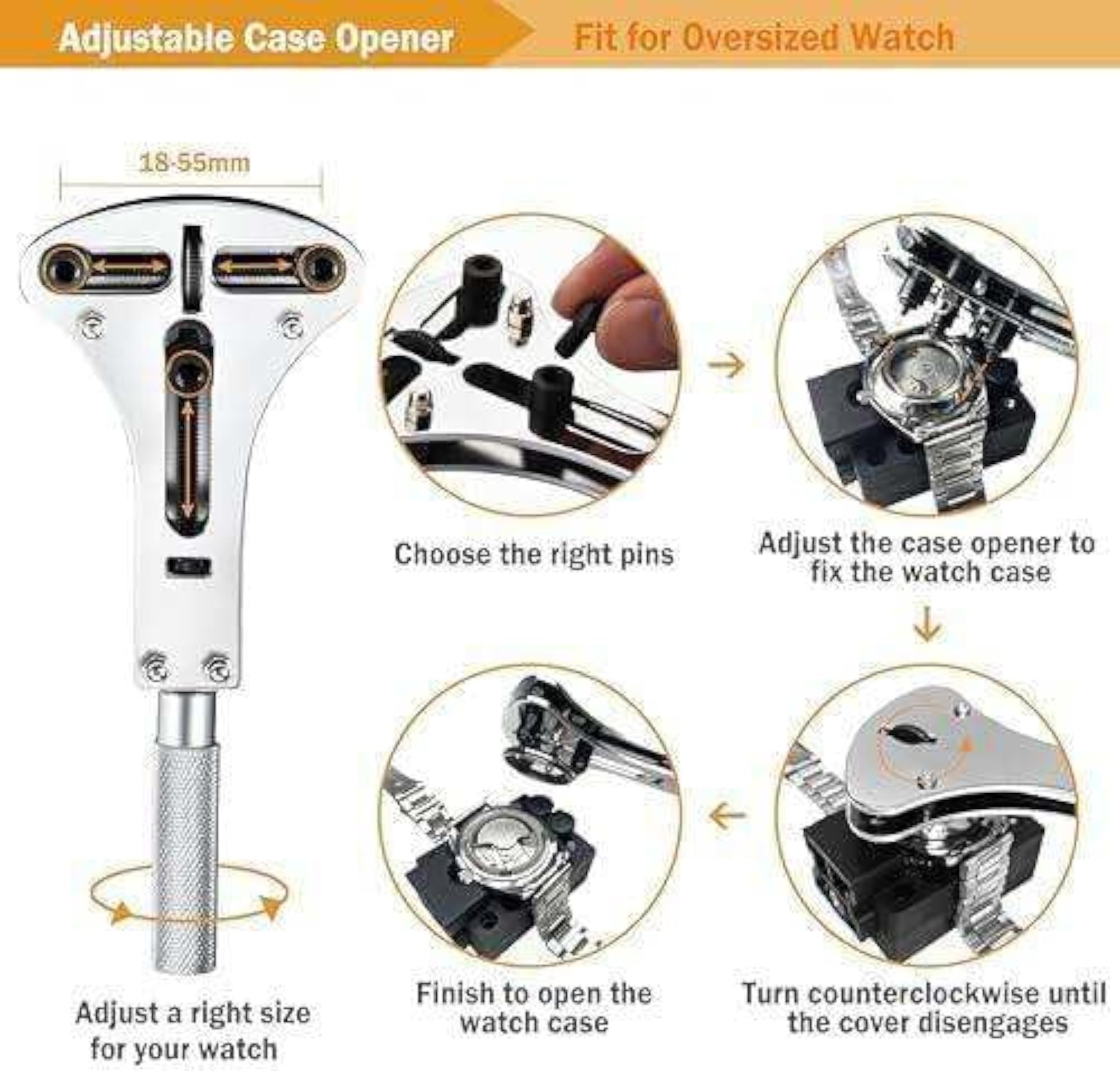 Watch Repair Tool Kit Set, 149 Pieces