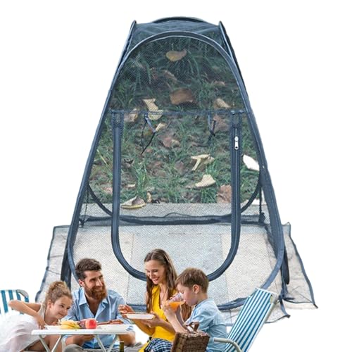 Schwarzes Camping Netz Pavillon mit Automatikrahmen