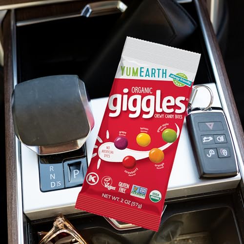 YumEarth Organic Giggles, 2 oz. Grab and Go | Grab and Go, Allergy Friendly, Gluten Free, Non-GMO, Vegan, Dye Free, Assorted Flavors - image 7