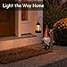 PETAFLOP Solar Garden Gnome Statue Decor with Welcome Sign, Funny Gnomes Figurine for Yard Patio Balcony Outdoor Decorations, Mother's Day Birthday Housewarming Gifts for Mom Grandma
