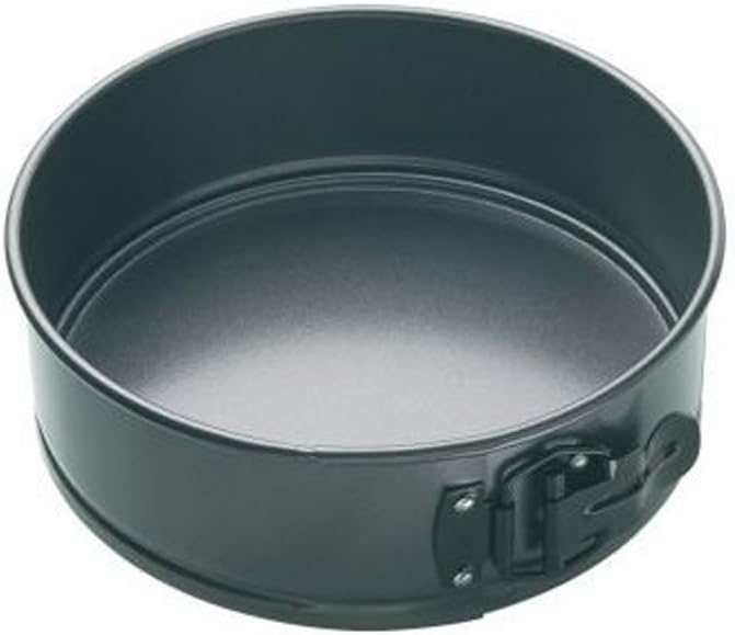 MasterClass Non-Stick Loose Base Springform Cake Pan, 18cm, Grey