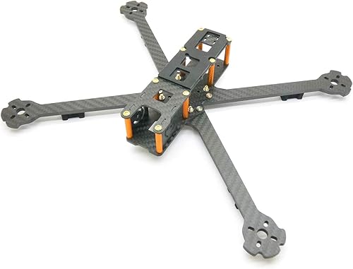 Readytosky Kit de marco ligero de 11.811 in FPV Racing Drone con brazos de 7 pulgadas, construcción de fibra de carbono duradera y gruesa