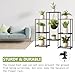 Metal Plant Stand Indoor Metal Plant Stands Outdoor Tiered Plant Shelf for Multiple Plants, 4 Tiers 8 Potted Plant Rack Holder Garden Shelves Flower Stand for Living Room Patio Corner (8 Tiers-B)
