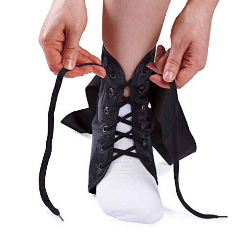 Athletec Sport Ankle Support Brace With Adjustable Laces, Stabilizer Support For Athletic Injuries, #TOP1