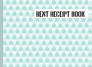 Rent Receipt Book: 2 Receipts per Page | For rent payments | 100 Pages