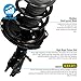OREDY 172216 172215 Rear Struts Coil Spring Replacement for 2004 2005 2006 2007 Toyota Highlander, Lexus RX330, RX350, RX400h (AWD Only)