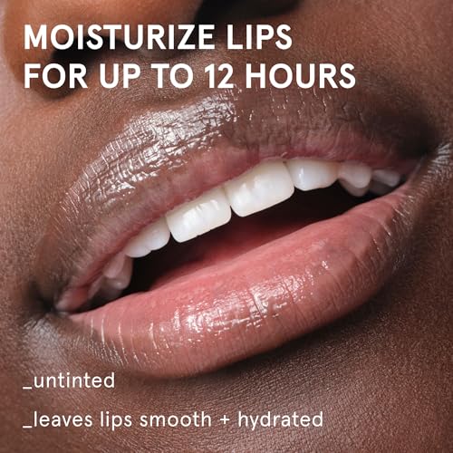 Image of Glossier Balm Dotcom Hydrating Lip Balm - Universal Salve, Up to 12Hr Moisture - Lanolin, Beeswax & Castor Oil for Dry Lips, Cuticles & Skin - Mint, Clear Untinted, 15ml