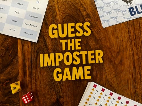 Image of Black Sheep - Secret Word Party Game for Kids & Adults | Social Deduction, Bluffing & Hidden Identity Family Board Game for Game Night | Who is The Imposter?