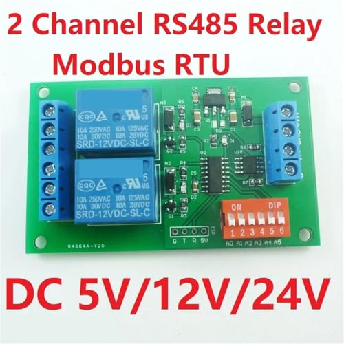 Module Relais RS485 CE035 pour Automatisation Industrielle UART DC 5V - 4