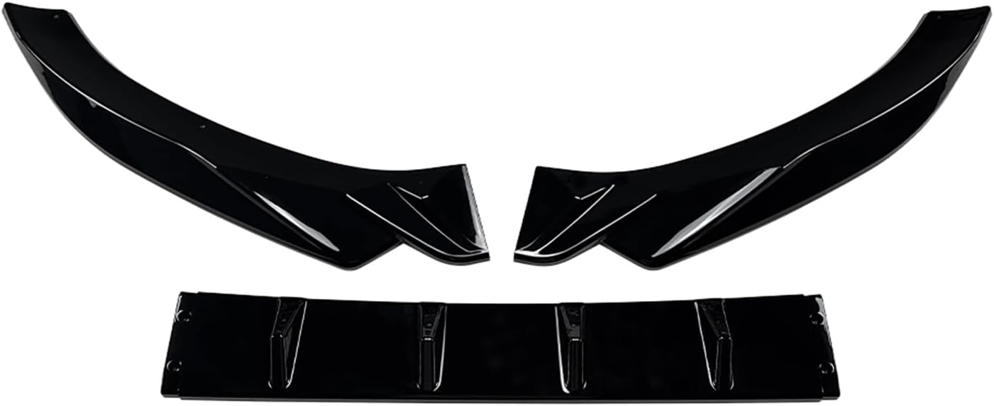 Car Gloss Black Front Bumper Spoiler Lip Splitter for Audi Q5 8R SQ5 Sline 2013-2016