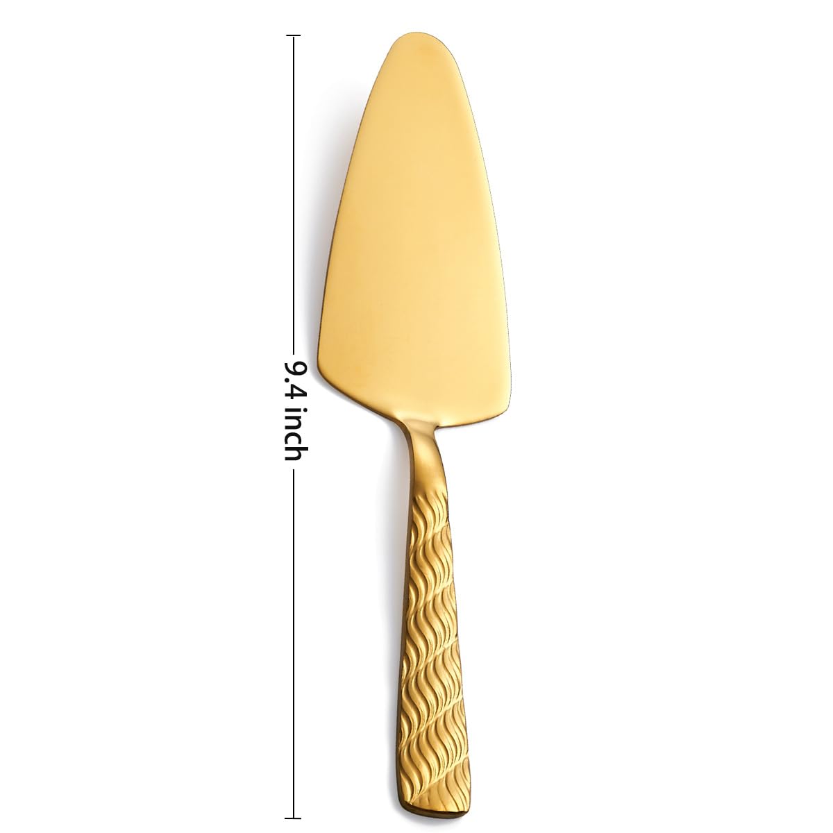 Gold Cake Servers - Set of 3 Stainless Steel -2
