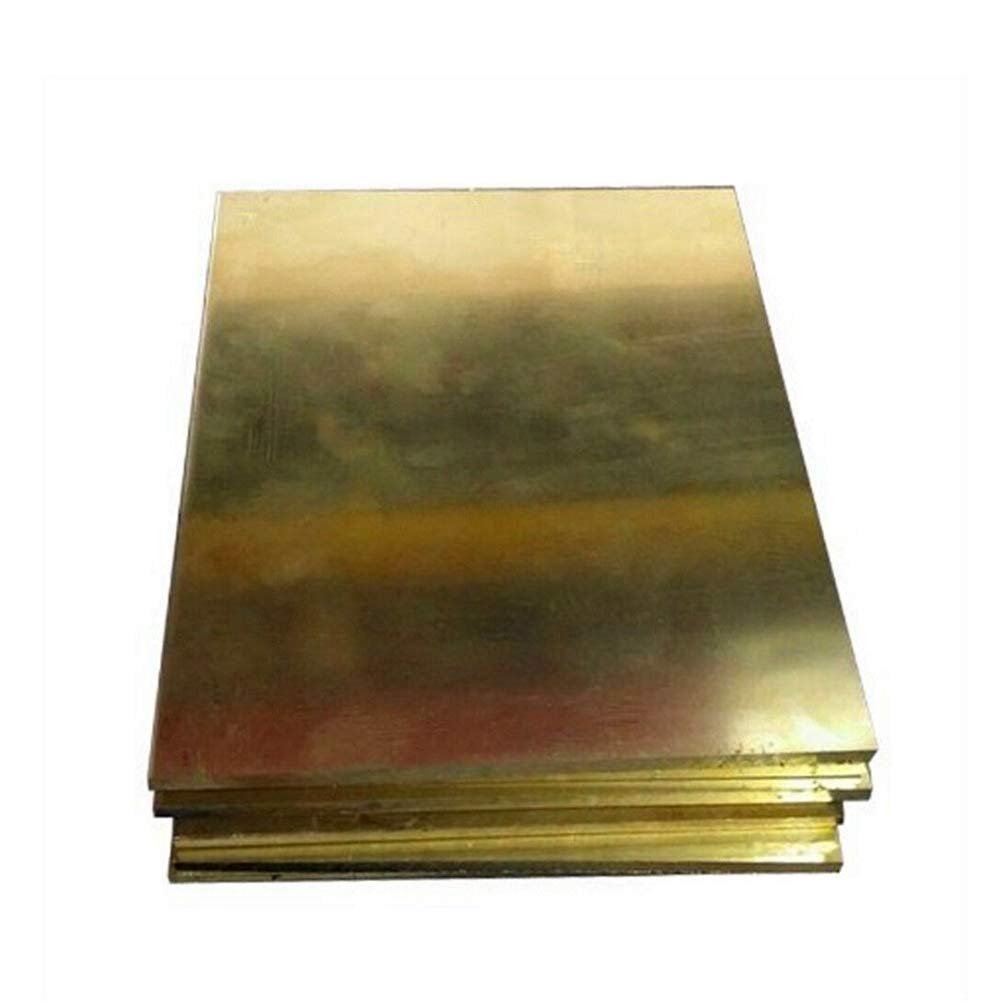 Kupferblech, 99,9% Kupferblech, Rohstoffe für Schmuck, Kunsthandwerk, Reparaturen, Emaillieren (200 x 200 x 2,5 mm), 5 Blatt/5 Blatt