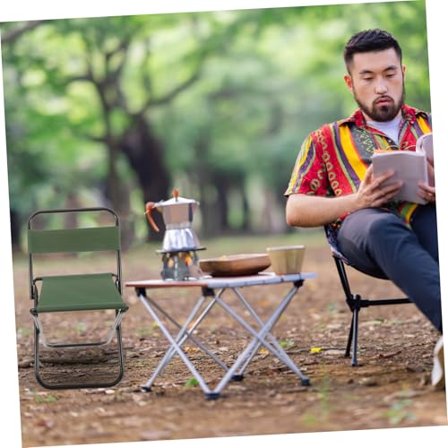 Chaise pliante portable ultra légère et stable avec structure compacte de camping - 3