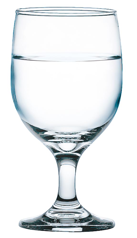 Toyo Sasaki Glass 33030HS-1ct Goblet, 11.8 fl oz (340 ml), HS Stem, Set of 48, Shatter-Resistant, Made in Japan