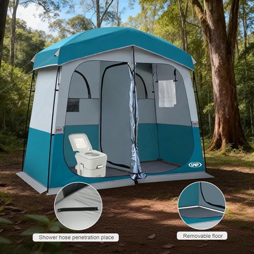Image of Shower Tent, Outdoor Camping Privacy Shelter-Dressing Changing Room-Portable Toilet Tent for Hiking Sun Shelter Picnic Fishing