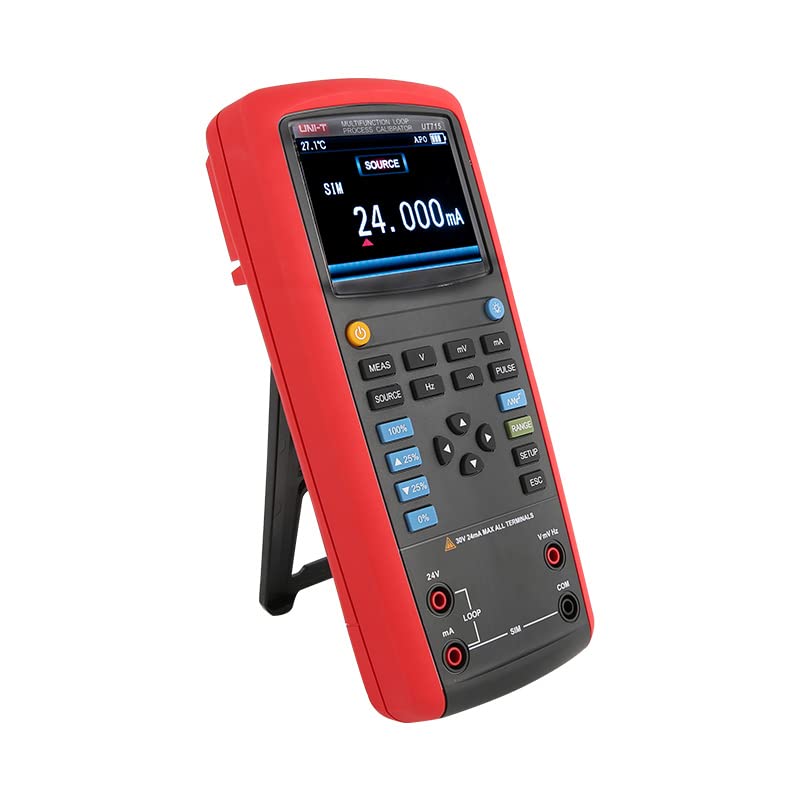 UNI-T UT715 Multifunction Loop Process Calibrator DC Voltage and Current Output Measurement Loop Calibrator