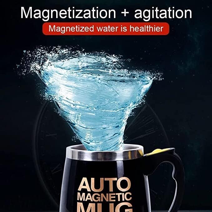 New Automatic Self Stirring Magnetic Mug Creative Stainless Steel Coffee Milk Mixing Cup Blender Lazy Smart Mixer Thermal Cup