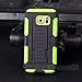 Produktbild Cocomii Robot Belt Clip Holster Galaxy S6 Edge Hülle, Schlank Dünn Matte Ständer Drehbares Gürtelclip-Holster Verstärkter Fallschutz Mode Case Bumper Cover Schutzhülle for Galaxy S6 Edge (Green)