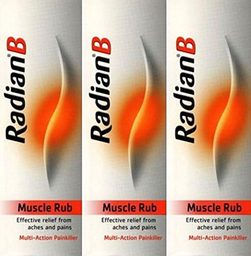Radian B Muscle Rub 100g x 3 Packs by Radian-B