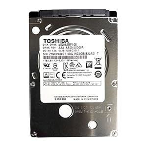 Toshiba MQ04ABF100, 2,5 inch, 1000 GB, 5400 rpm.