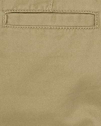 The Children's Place Boys Stretch Chino Pants, Flax/New Navy 4-Pack, 6(Husky) #TOP3