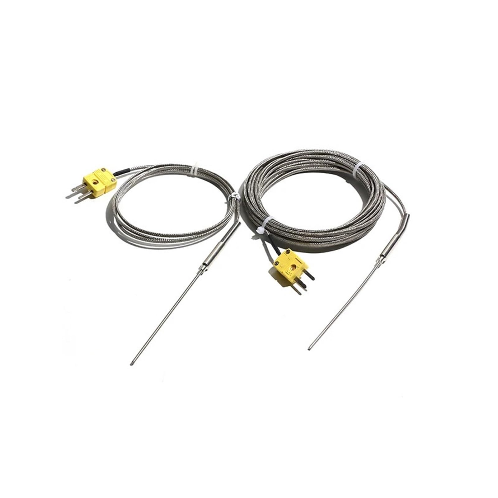 Termopar blindado tipo K - 3meter, sonda SUS304, enchufe integrado, antiinterferencias (1 unidad)