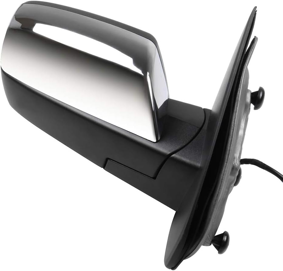 Passenger Side View Mirror Fit 2014-2017 For Chevy Silverado/For GMC Sierra 1500 Door Mirror Power Operated Heated Chrome