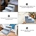 balacoo pet Stairs pet ramp Stairs Dog ramp Steps Foam Pet Ladder pet Step Ladder Dog Climb Stairs pet Steps for car Dog Ladder for Bed couchs pet Step ramp Dog Bed Climbing Stairs Plastic