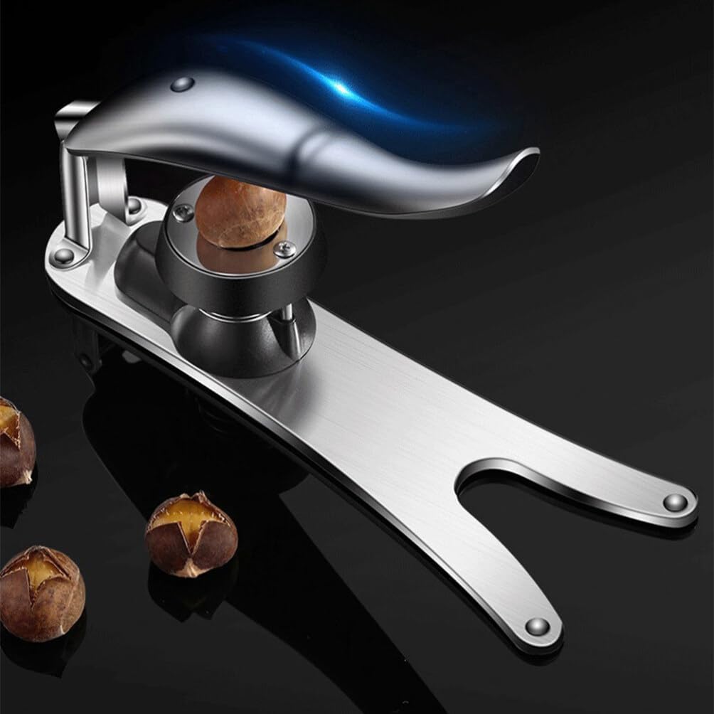 Multi-function Stainless Steel Nut Opening Tool Walnut and Chestnut Sheller for Easy Nut Cracking Compact and Design for Types