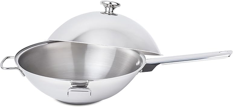 Silampos Stainless Steel Wok Cataplana - Thumbnail 4