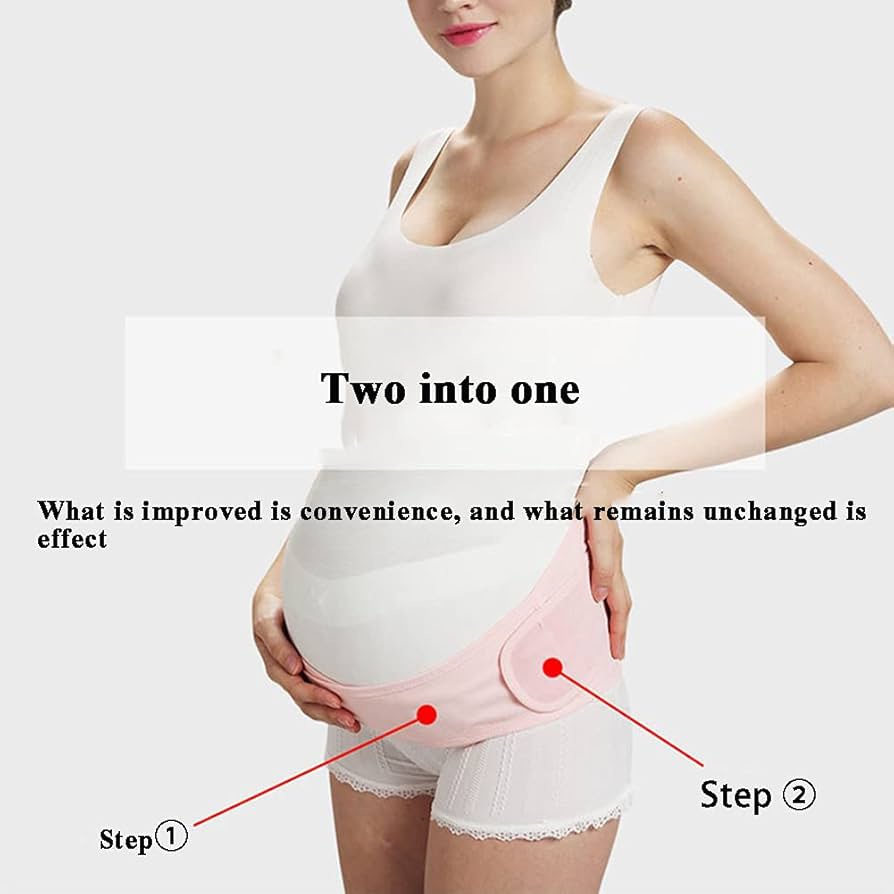 Amazon.co.jp: 妊娠中の腹サポート バンド、妊娠のための調節可能な腹