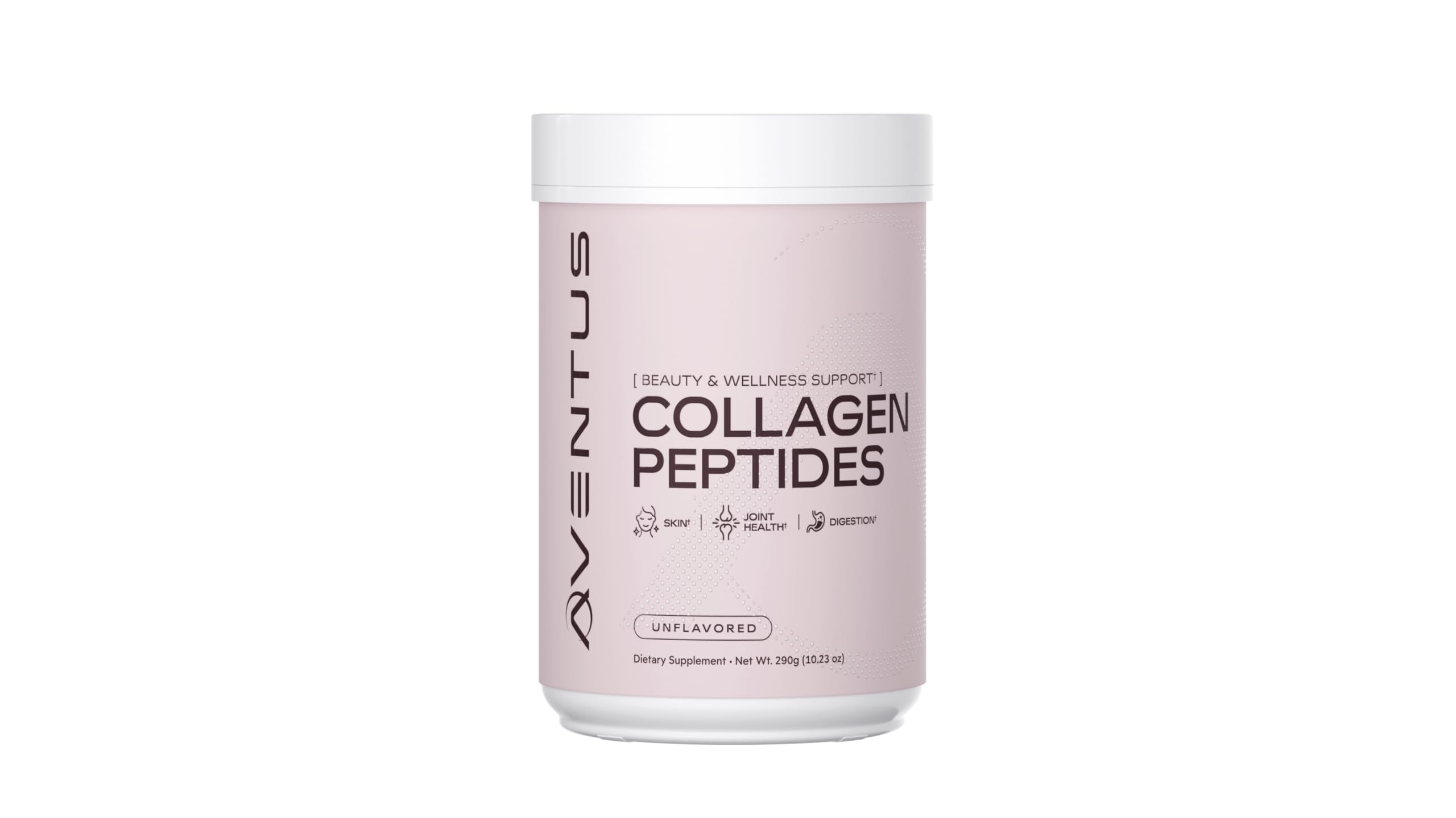 Aventus Peptidi di collagene Bellezza e benessere per pelle, capelli, unghie, salute articolare e digestione - Polvere non aromatizzata 10 g per porzione 29 porzioni