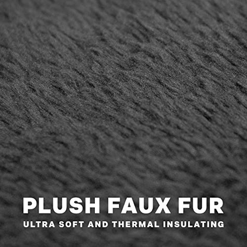 Downtown Pet Supply - Self Heated Cat Bed & Dog Crate Mat - Thermal Nap Mat - Padded And Insulated Pet Mat With Mylar Layer And Leather Handles - Grey - 35 X 22 In - Medium Dog Crate Bed #TOP4