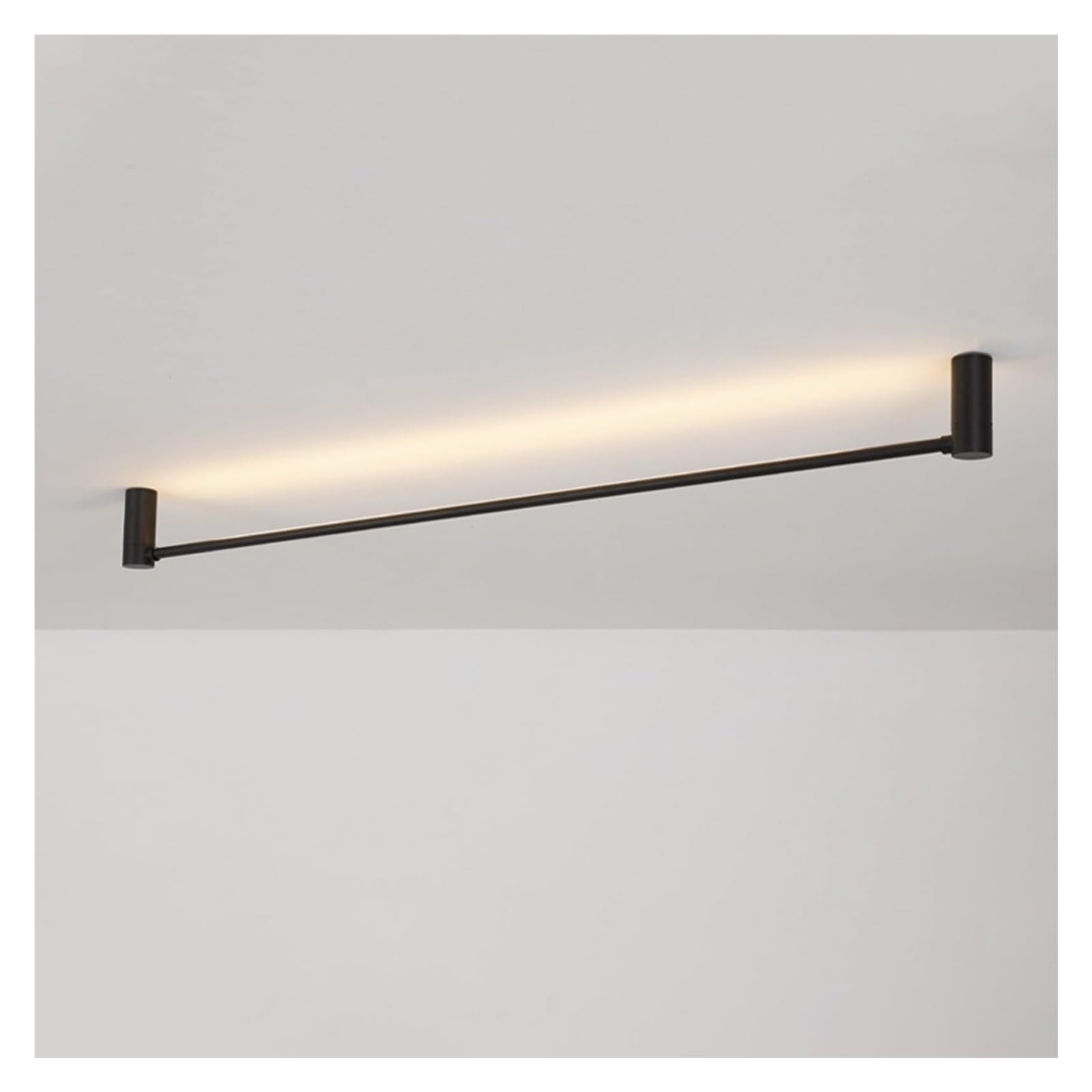 TONFON Modern LED Ceiling Lamp Aluminum Flush Mount Ceiling Light Linear Design Ceiling Light Fixture for Hallway Balcony Entryway Foyer Stairwell Aisle Loft Restaurant