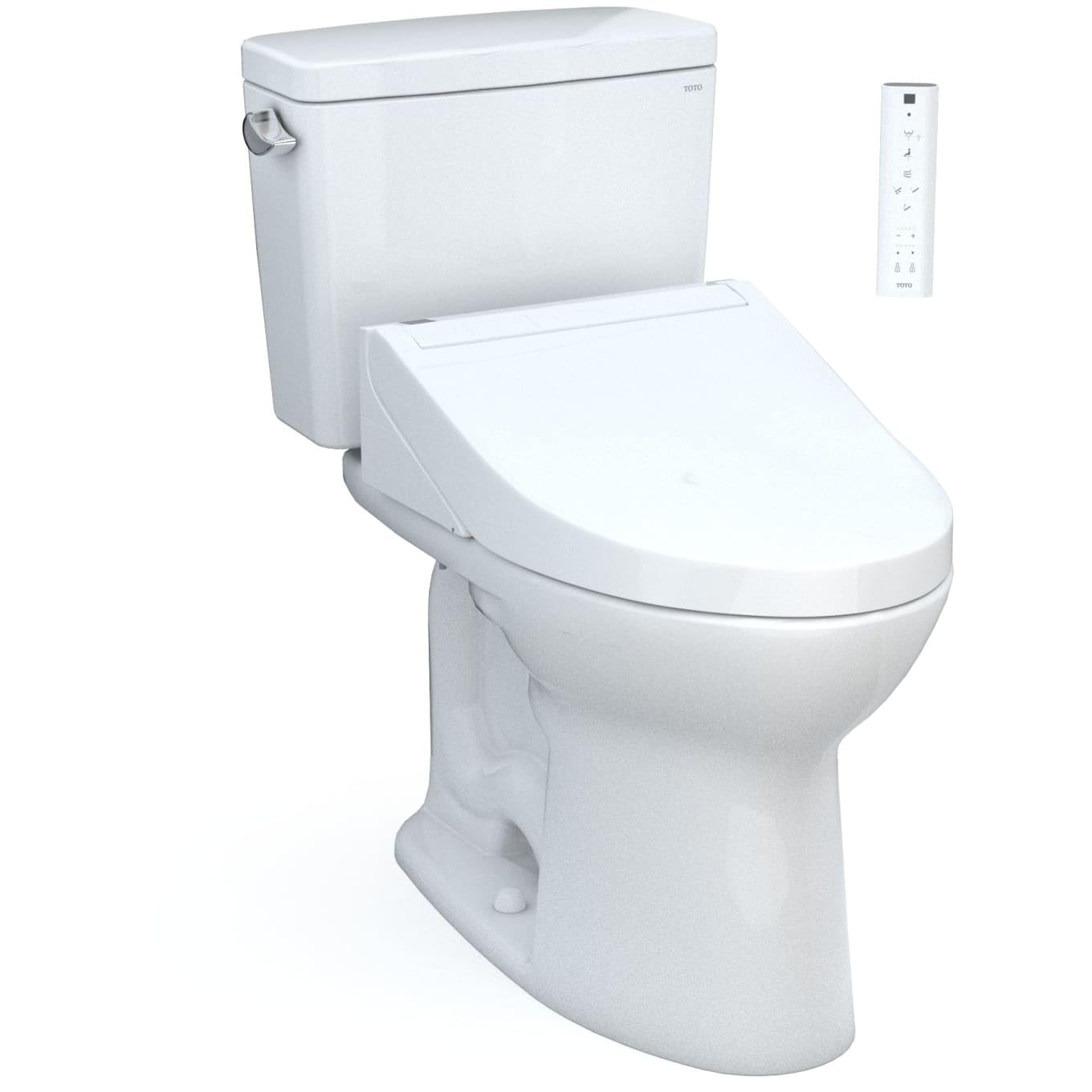 TOTO Drake WASHLET+ Two-Piece Elongated 1.6 GPF Universal Height