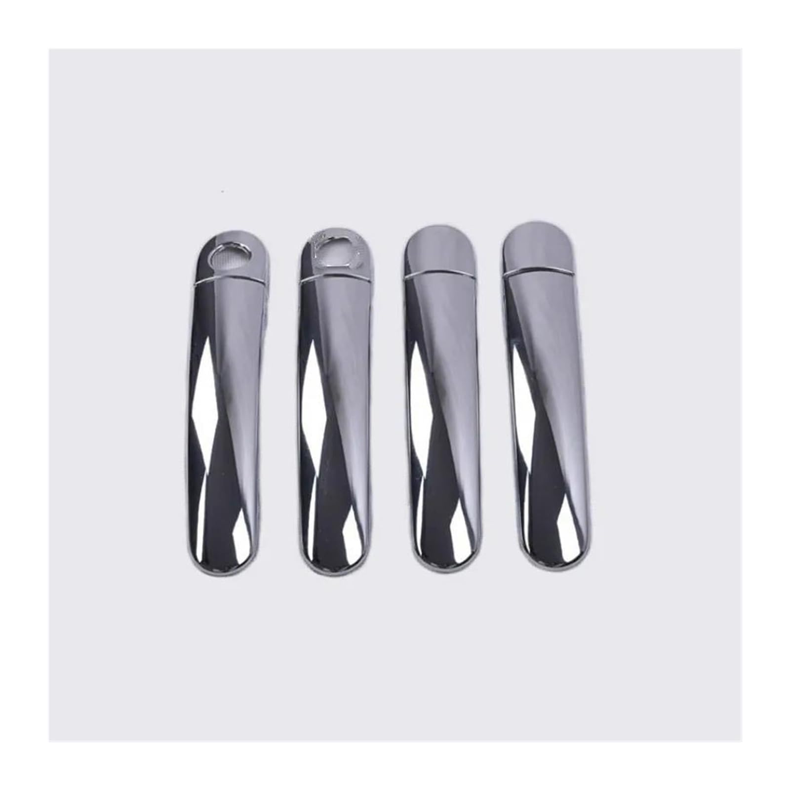 Hckclmbmzw Style7 For Skoda For Citigo 2011-2017 Chrome Carbon Fiber Car Door Handle Covers Accessories Styling Stickers Door Handle Cover(Style7)