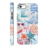 【Design élégant】La coque de protection anti-rayures adopte un design motif aesthetic fin et élégant, rend votre téléphone plus distinctif et personnel, adapté aux adolescents, aux filles et aux femmes.
