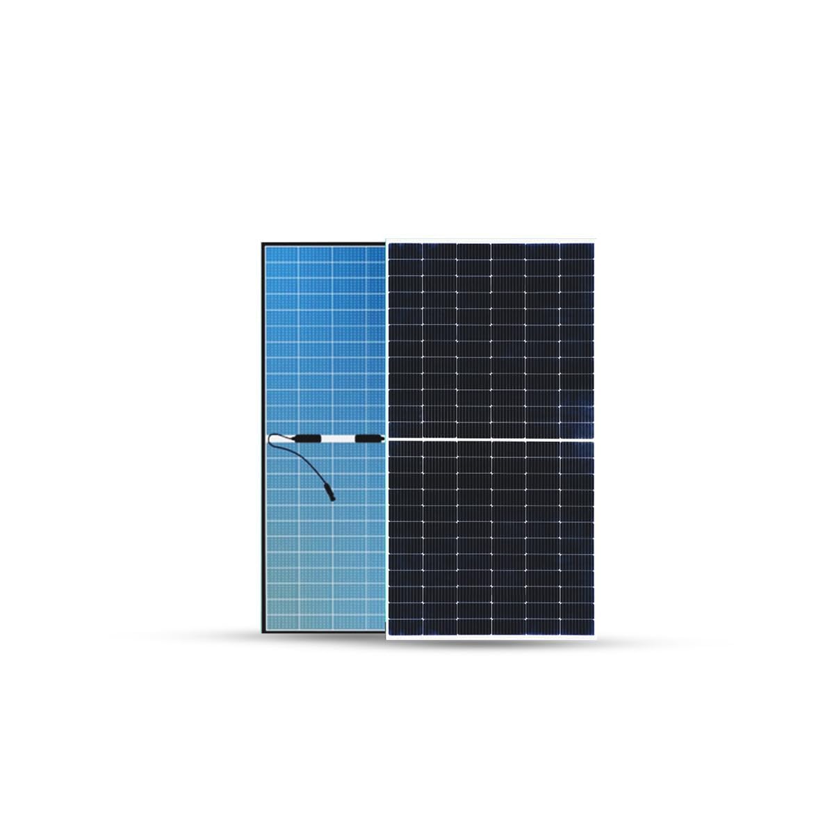 550W/24V Bi Facial Half-Cut Mono PERC Non-DCR Solar Panel (Pack of 2, 1100W Total) – High-Efficiency Solar Panel 1kW for Home|144 Cell|25 Years Performance Warranty-image-9