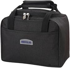 Bolsa Térmica Masculina Feminina Versátil Fitness Marmita (Bolsa Preta)