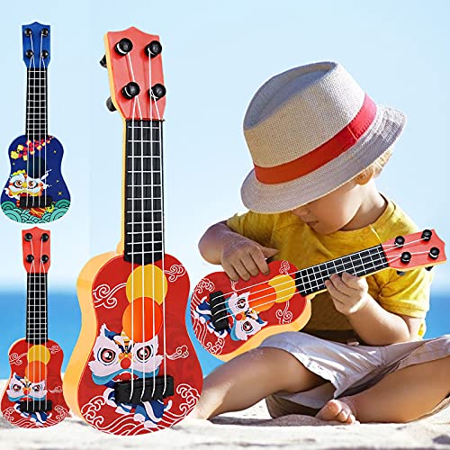 Windsfinr Ukulélé Enfants – Guitare Jouet pour Enfants – Jouets Éducatifs Musicaux Guitare Dessin Animé pour Débutant… - Les Beatles, Paul McCartney, John Lennon, RIngo Starr, George Harrison Windsfinr Ukulélé Enfants - Guitare Jouet pour Enfants - Jouets Éducatifs Musicaux Guitare Dessin Animé pour Débutant… – Image 3