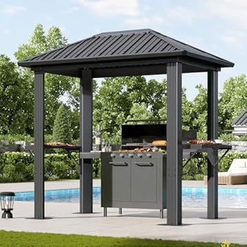 hardtop grill gazebo clearance