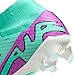 Nike Superfly 9 Elite Mercurial Dream Speed FG High-Top Soccer Cleats (DJ4977-300, Hyper Turquoise/Black/White/Fuchsia Dream) Size 8.5