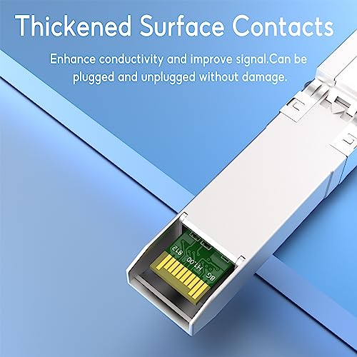 Image of SODOLA 10GBase-T RJ45 SFP+ Module, 10G SFP+ RJ-45 Copper Transceiver for SODOLA, SFP to Ethernet, Plug and Play,Hot Pluggable,Up to 30m Distance Copper SFP Modules (1 Pack)