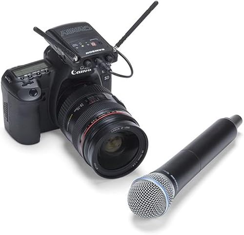 Concert 88X Cámara portátil - Sistema inalámbrico de cámara UHF ágil de frecuencia (banda D (542-566 MHz))