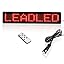 Leadleds 12V Car LED Programmable Message Sign Scrolling Display Board ...