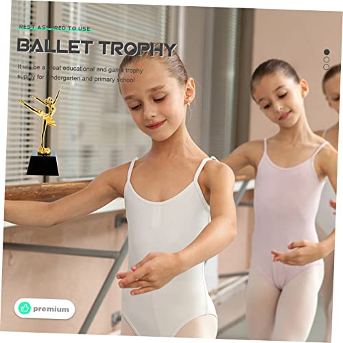 VANZACK 2 Unidades Troféu De Balé Estatueta De Balé Escultura De Meninas De Balé Estátua Dançante Es