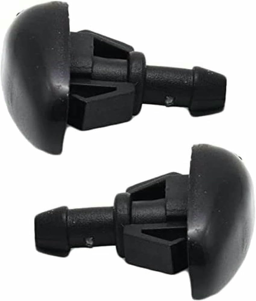 2Pcs Car Front Windshield Washer Jet Wiper Nozzles Replacement for Nissan Pulsar N15 N16 Xtrail T30 Xterra Wd22 Altima L31 1995-2007