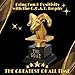 Flexzion The Goat Trophy Award - Greatest of All Time Funny Trophy for Adults, Engraved Plate with Head Goat Statue, Unique Recognition Gift Plaque for Sports, Employee, Teacher, Boss, Friend, & More