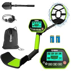 GoGonova Metal Detector for Adults & Kids, Kids Metal Detector, Waterproof Metal Detectors with High Accuracy Lightweight 8