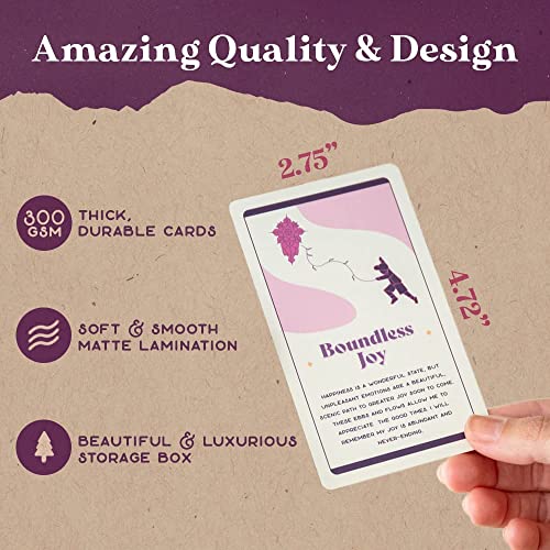 Daily Affirmation Cards For Stress Relief, Meditation, And Motivation | Perfect Mindfulness Gift | Deck Of 52 Cards #TOP3